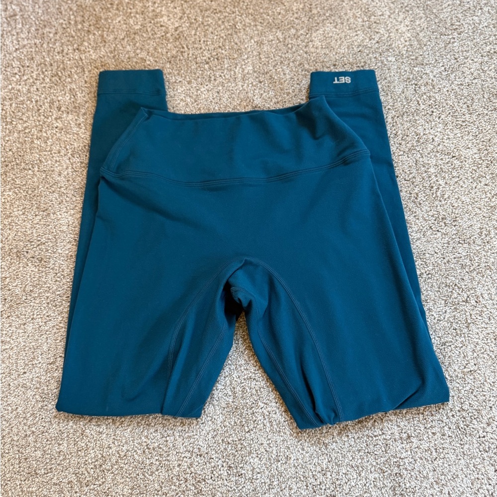 SET Active Formcloud Cloud High Rise Teal Legging… - image 2